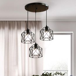 Pendant Lamps Nordic Restaurant Chandelier Modern Minimalist Industrial Style Retro Creative Personality Bar Bedroom Living Room Dining