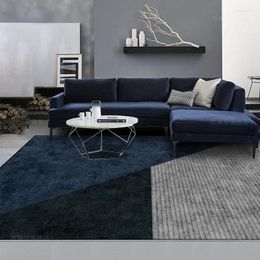 Carpets Nordic Geometric Style Short Pile Carpet In The Living Room Large Area Rugs Thicken Floor Mats For Home Washable Rug
