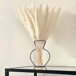 Faux Floral Greenery Natural Real Pampas Grass Table Dried Flowers Decor Boho Artificial Plants Mariage Home Decoration Wedding Christmas Accessories 221010