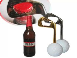 40pcs Creative Golf Club Bottle Opener Beer Bottles Cap Openers Wedding Gifts Party Favors Business Gift