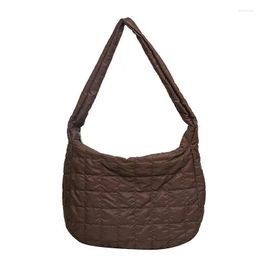 Evening Bags Texture Large-Capacity Bag All-match Female Tote Dumpling Shoulder Messenger For Women