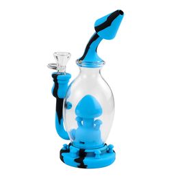 Smoking Accessories mushroom water pipe silicone dab rigs bubbler