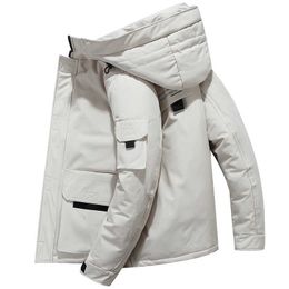 Men's Down Parkas Men Winter Jackets And Coat Black Puffer Y2k Designer Clothes Vest Luxury Windbreaker Overcoat G221010