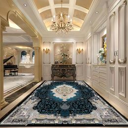 Carpets Europe And America For Living Room Decoration Rugs Bedroom Decor Carpet Thicken Large Area Rug Non-slip Floor Mats