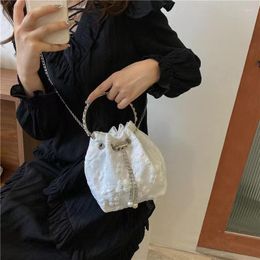 Evening Bags 2022 Summer Luxury Bag Ladies Vintage Party Clutch Y2k Beach Korean Fashion Shopping Crossbody Shoulder Handbag