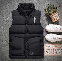 Jacket Men's Vests Oversized Freestyle Down Vest Autumn Winter Fashion Bodywarmer Waterproof Coat