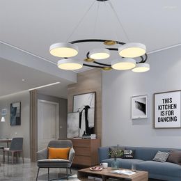 Pendant Lamps Nordic Living Room LED Chandelier Bedroom Ceiling Lights Restaurant Modern Villa Indoor Lighting Factory Direct