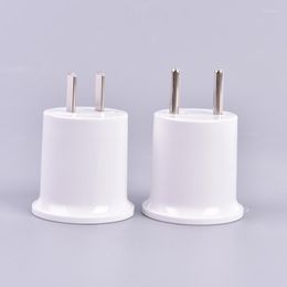 Lamp Holders E27 Base To EU/US Plug Socket Holder Converter Adapter Light Bulb