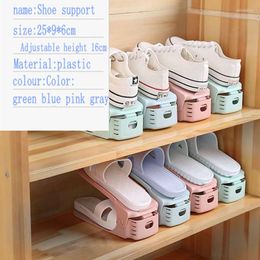 Clothing Storage Shoebox Shoe Hanger Durable Adjustable Organiser Footwear Support Slot Space Saving Cabinet Closet Stand Shoes