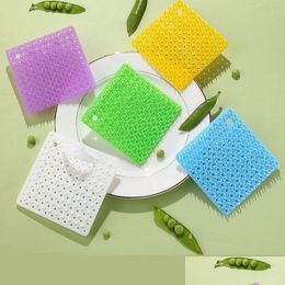 Other Kitchen Dining Bar New Kitchen Tool Finger Set Fruit And Vegetable Cleaning Brush Mti-Functional Crevice Drop Delivery 2022 H Dh2Tx