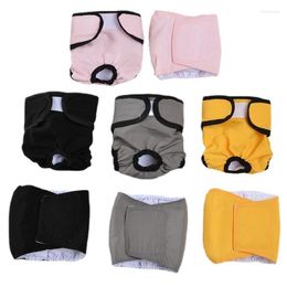 Dog Apparel Washable Physiological Pants Diapers Male Prevention Estrus Panties Bitch Menstrual Safety Puppy Sanitary