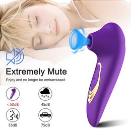 Sex toy s masager Massager Powerful Clit Sucker Vibrator Clitoris Nipple Sucking Tongue Vibrating Oral Licking Masturbator Vagina y Toys for AZRP