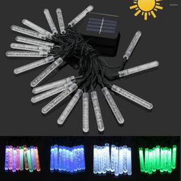 Strings Holiday Decoration Lantern Bubble Column Kit Light Solar LED String Christmas Lights