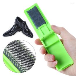Clothing Storage Portable Folding Suede Wire Cleaners Dance Shoes Cleaning Brush For Footwear