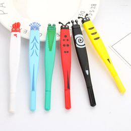 Pcs 0.5mm Cute Animal Modelling Gel Pen Frog Insect Cartoon Kawaii School Supplies Student Stationery Black Ink
