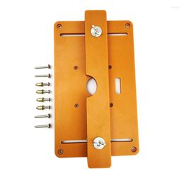 Professional Hand Tool Sets Multifunctional Router Table Insert Plate Trimmer Machine Electric Wood Milling Flip Board For Woodworking