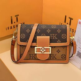 2023 top Cross Body High quality leather brand luxury design tote bags classic slant shoulder bag lady purse