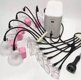 Portable Slim Equipment 32 Cups Buttocks Enhancement Vacuum Therapy Butt Lifting Breast Enlargement Body Cupping Massager Machine