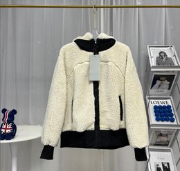 Women's Mens Jackets Fashion Villus Coat Tech Fleece Jackets Winter Solid color Pattern Swaetshirt Youth Hight Quality Warm Sport Tops