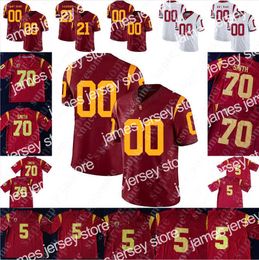 American College Football Wear NCAA USC Trojans Football Jersey 13 Caleb Williams 3 Addison Mario Williams Travis Dye Tuli Tuipulotu Andrew Vorhees Gary Bryant Jr. M