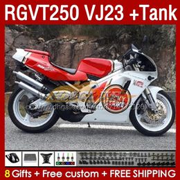 Fairings & Tank OEM For SUZUKI RGVT RGV 250CC 250 CC 1997-1998 Bodys 161No.193 RGV250 VJ23 SAPC RGVT250 RGV-250 97 98 RGVT-250 RGV-250CC 1997 1998 ABS Fairing red lucky