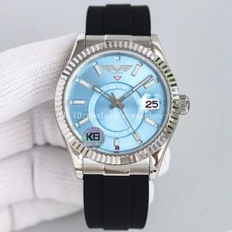 5 Star Super Watch TW K6 Factory CAL.9001 Automatic Mechanical Movement Wristwatch 42mm 326235 Blue Dail Sky-Dweller Ring Comm and GMT Month Work Sapphire Men Watches