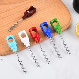Bottle Opener Simple Practical Red Wine Plastic Screwdriver Home Creative Multi Function Corkscrew by sea BBB16200