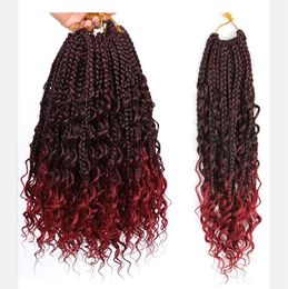 Synthetic Hair Extensions Spring Kinky Twist Crochet Hair For Africa Woman Braids Natural Goddess Box Braidslocs