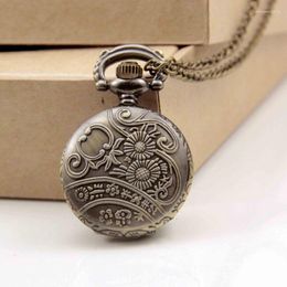 Pocket Watches Fashion Quartz Movement Vintage Watch Double Magpies JRDH889