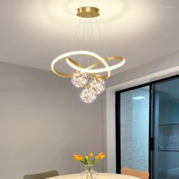 Chandeliers Modern LED For Living Room Bedroom Dining Kitchen Hanging Pendant Lighting Indoor Decor Home Lights