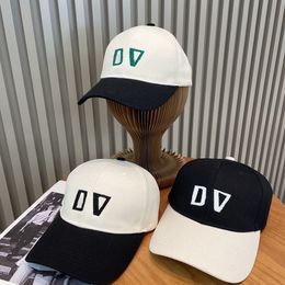 Fashion Stitching Ball Caps Designer Baseball Cap Casual Hats for Men Woman 3 Colours