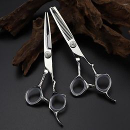 Professional JP 440c Steel 6 Inch Hair Cutting Scissors Haircut Thinning Barber Makas Haircutting Shears Hairdresser