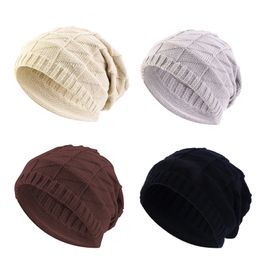 New Beanies Men Winter Hat Women Warm Knitted Hats For Men Cap Ski Slouch Beanie Hat Outdoor Colourful Casual Bone Soft Wool Caps