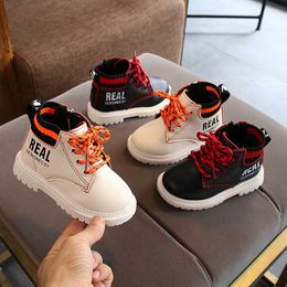 Boots Autumn Winter Children Waterproof Baby Fashion Sneaker Kids Snow Boys Girls Casual Shoes Y2210