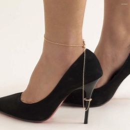 Anklets Fashion Anklet Metal Foot Jewellery High Heels For Women Sexy Ankle Bracelet On The Leg Sandals Shoe Chain Accessories