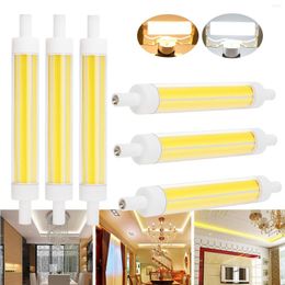 Ultra Bright 15W R7S LED COB Light Bulbs Dimmable 118mm Ceramic J118 Floodlight Bulb Replace 150W Halogen Lamp 220V 230V White