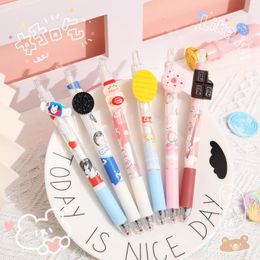 Pcs/pack Creative Sweet Small Snacks Mechanical Gel Ink Pen Cute School Office Writing Supplies Stationery Decor Gift Student