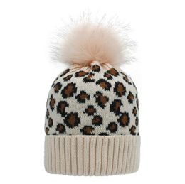 Beanie Women Pompom Hat with Pom Hood Pom-Poms ForHat Faux Fur Casual Warm Knitted Cap