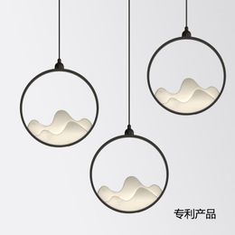 Pendant Lamps Nordic Led Stone Luminaire Suspendu Deco Chambre Commercial Lighting Kitchen Dining Bar Lights Bedroom Living Room