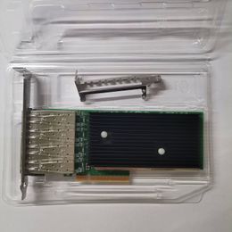 Other Computer Components New Intel X722-DA4 X722DA4G1P5 10 Gigabit four-port Ethernet fiber optic network card narrow version