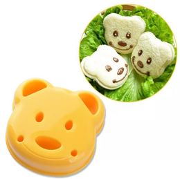 Sandwich Mould Bear Car Rabbit Shaped Bread Mold Cake Biscuit Embossing Device Crust Cookie Cutter Baking Pastry Tools SN6840