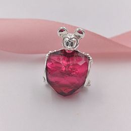 925 Sterling Silver Beads Miki'S Heart Charms Fits European Pandora Style Jewelry Bracelets & Necklace AJC1161 AnnaJewel