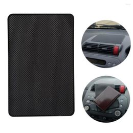 Table Mats Car Decoration Anti-slip Mat Mobile Phone Ornaments Parking Block Storage Rubber Multi-function Instrument Panel Decor