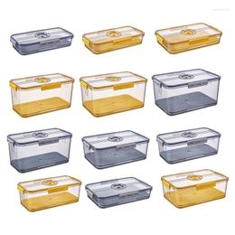 Storage Bottles Refrigerator Box PET Thickened Timekeeping Freeze Kitchen Containers