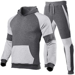 Men's Tracksuits New Sets HoodiePants Pieces Homme Autumn Winter Casual Tracksuit Male Sportswear Gym Brand Clothing Sweat Suit G221011