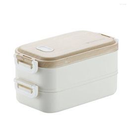 Storage Bottles Double-layer Stainless Steel 304 Lunch Box Ingredient Insulation Student Adult Health And Non-toxic Meal