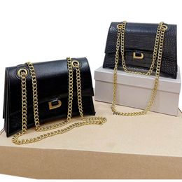 designer bags Alligator leather women Chain handbag one shoulder crocodile hourglass handbags clutch purses lady shoulder crossbody tote Size 24cm