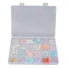 Nail Gel 3D Jewelry Set Light Weight Different Colours Shapes Jewels 24 Grid Boxed For Home Decorating Phone Cases