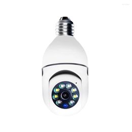 Light Bulb Camera Surveillance Lamp Wifi Night Vision Webcam Full Colour Wireless Indoor Video Security Monitor Home CCTV