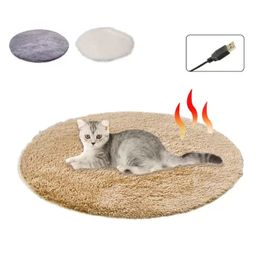 Winter Carpets Pet Electric Blanket Heating Pad Dog Cat Bed Mat Waterproof Constant Temperature Anti-slip